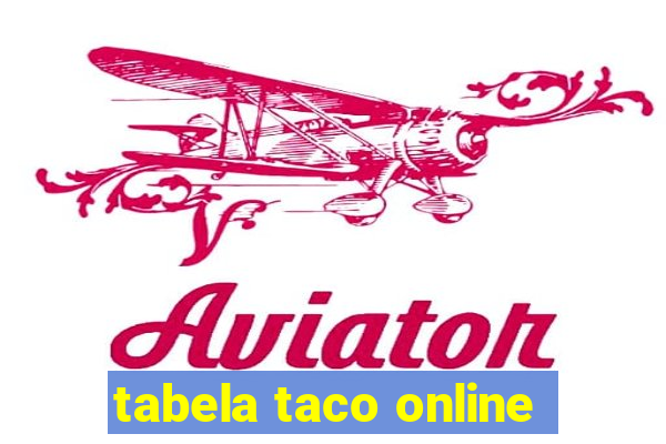 tabela taco online